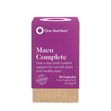 One Nutrition Macu Complete 30 Capsules