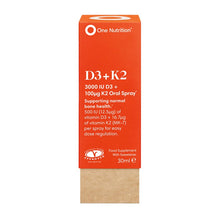 One Nutrition D3 + K2 30ml Oral Spray