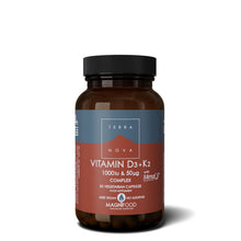 Terranova Vitamin D3 1,000iu Vitamin K2 50ug Complex