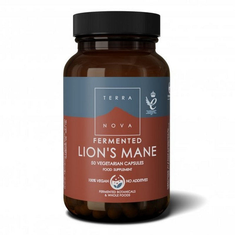 Terranova Lions Mane 50 Veg Capsules