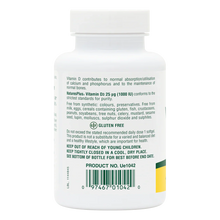 Natures Plus Vitamin D3 1,000iu 180 Softgels