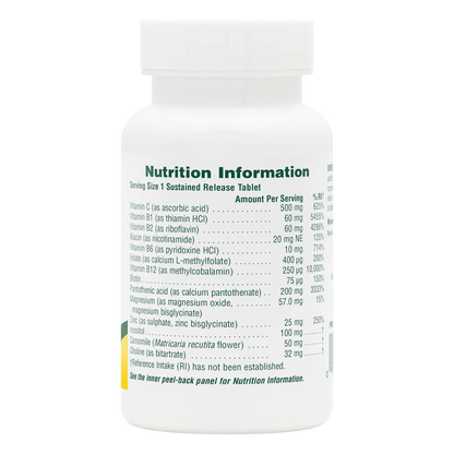 Natures Plus Mega-Stress Sustained Release 30 Tablets