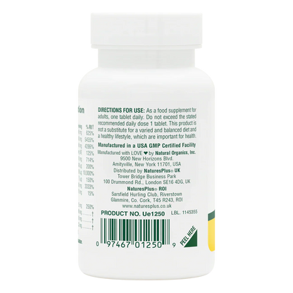 Natures Plus Mega-Stress Sustained Release 30 Tablets