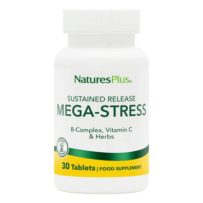 Natures Plus Mega-Stress Sustained Release 30 Tablets