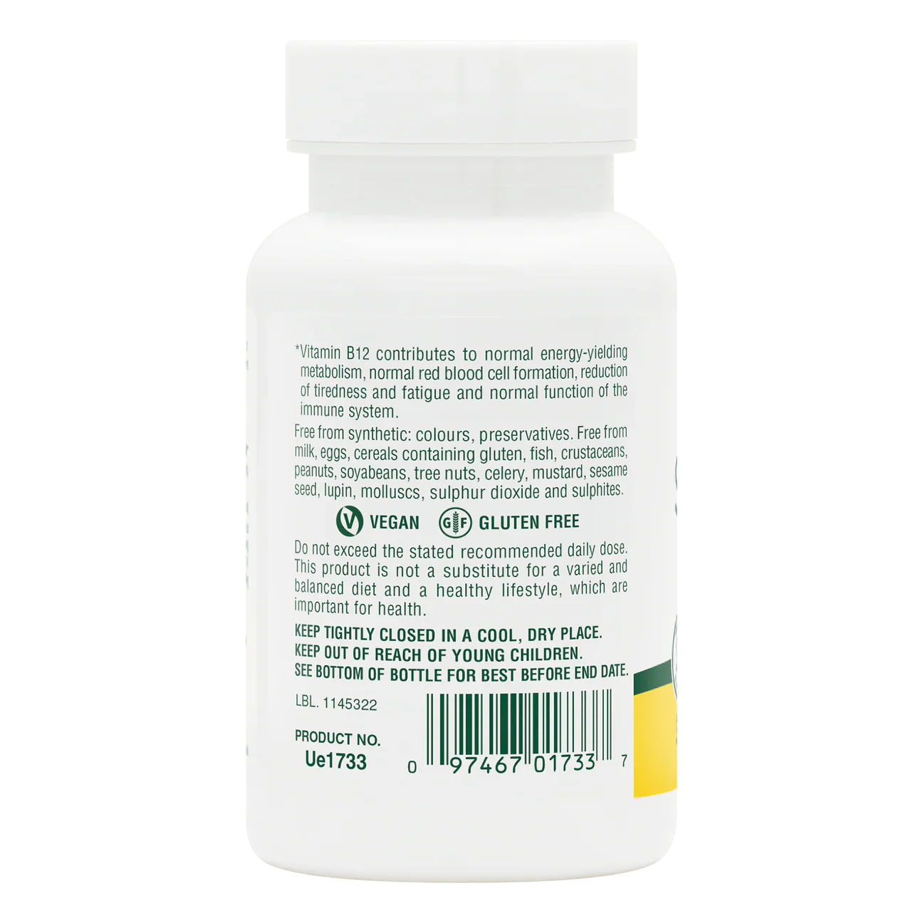 Natures Plus Shot-O-B12 5000 mcg 30 Lozenges