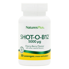 Natures Plus Shot-O-B12 5000 mcg 30 Lozenges
