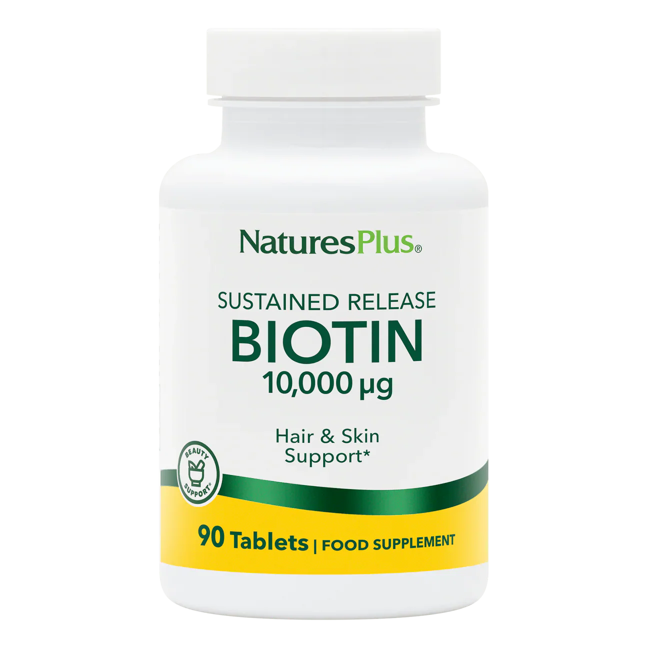 Natures Plus Biotin 10mg Sustained Release 90 Tablets