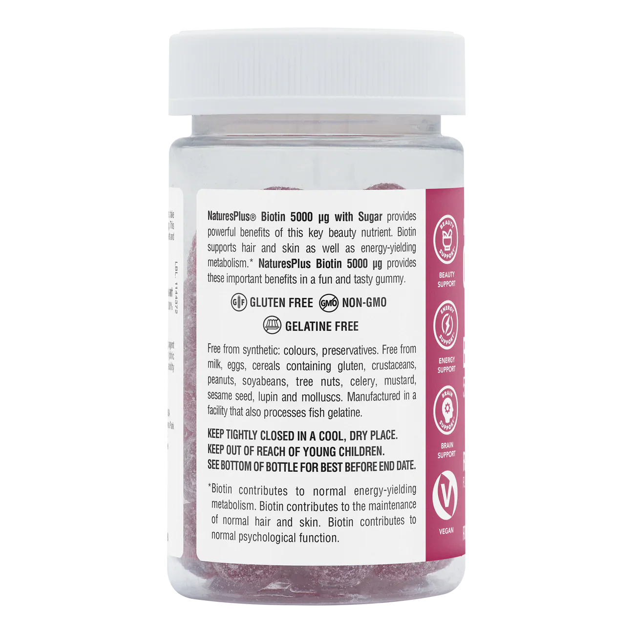 Natures Plus Biotin 5000 mcg 60 Gummies
