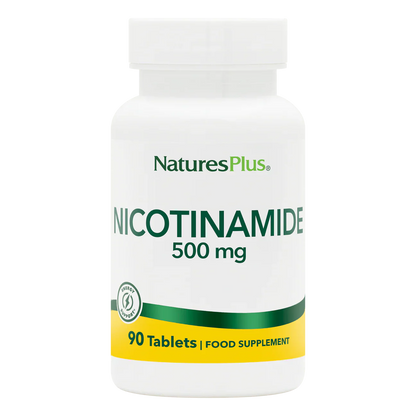 Natures Plus Nicotinamide 500mg 90 Tablets