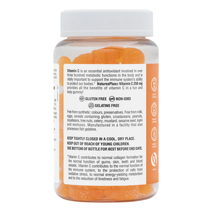 Natures Plus Vitamin C 250mg 75 Gummies