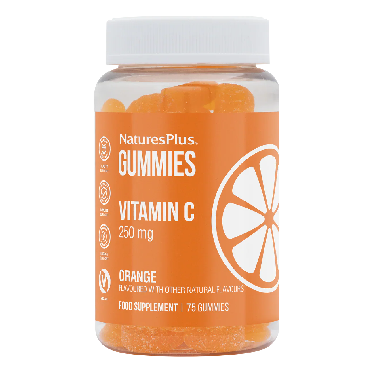 Natures Plus Vitamin C 250mg 75 Gummies