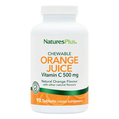 Natures Plus Orange Juice C 500mg 90 Chewables