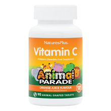 Natures Plus Animal Parade Sugar Free Vitamin C 90 Chewables