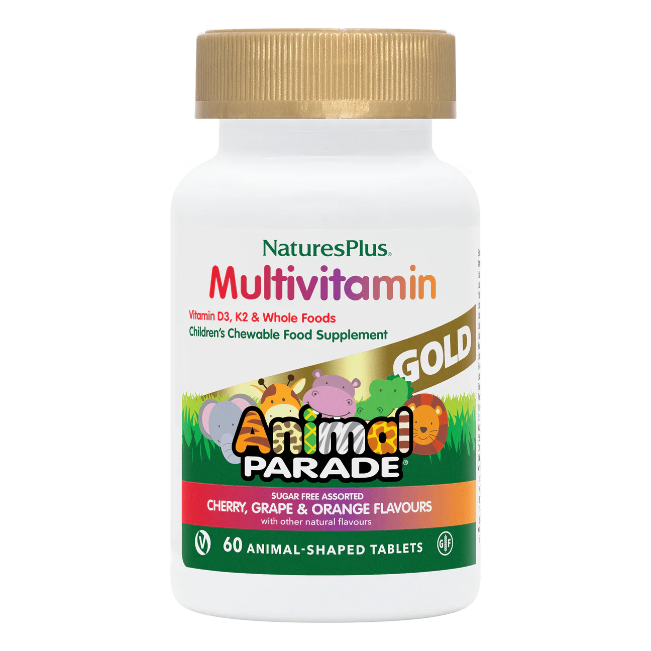 Natures Plus Animal Parade Gold Assorted
