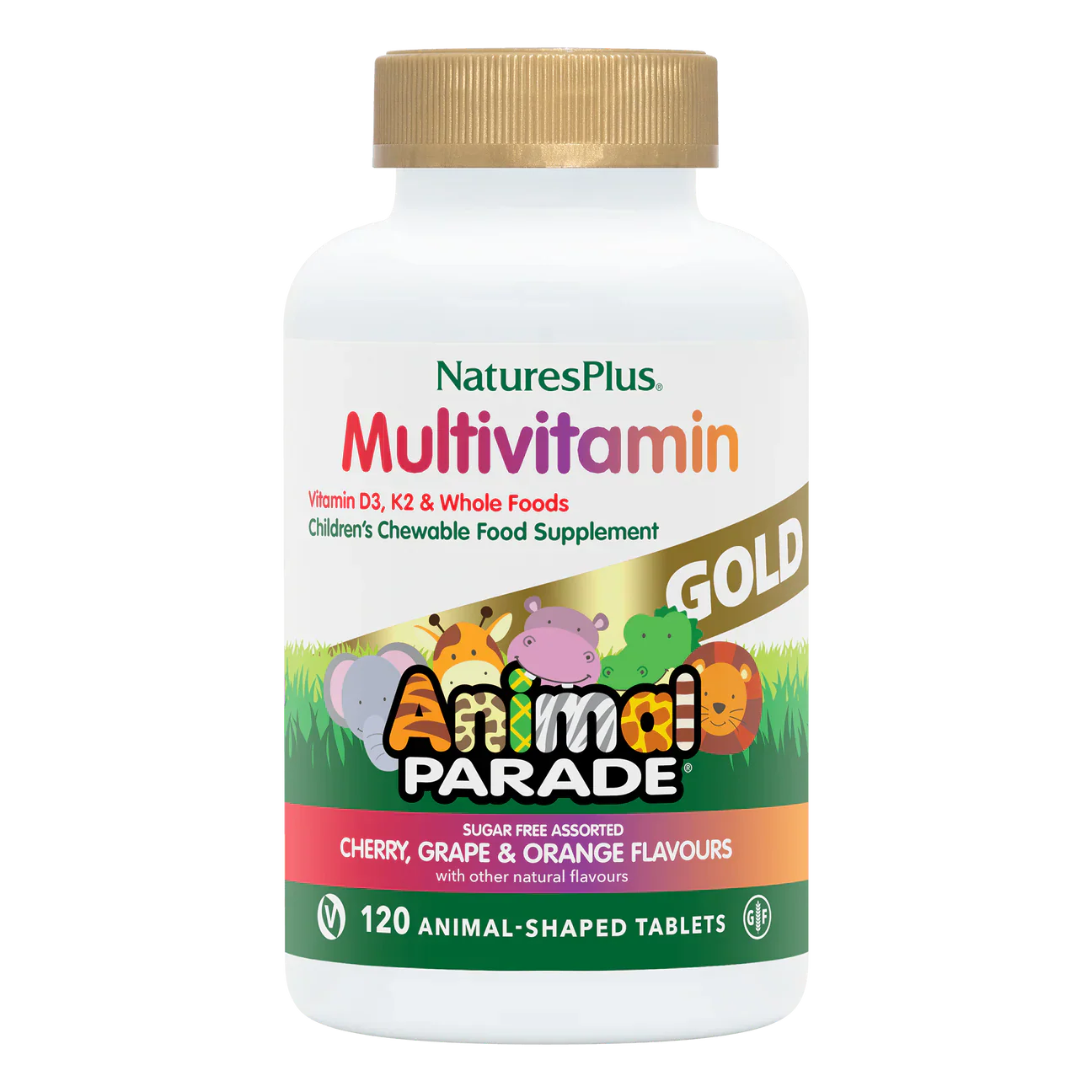 Natures Plus Animal Parade Gold Assorted