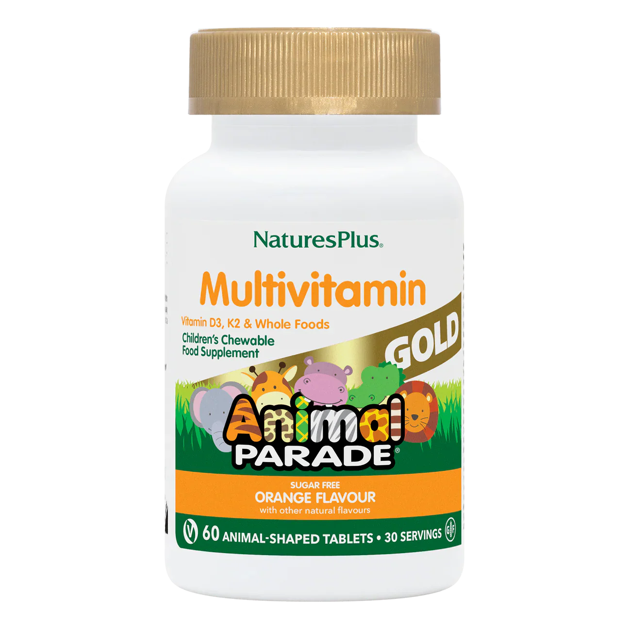 Natures Plus Animal Parade Gold Orange