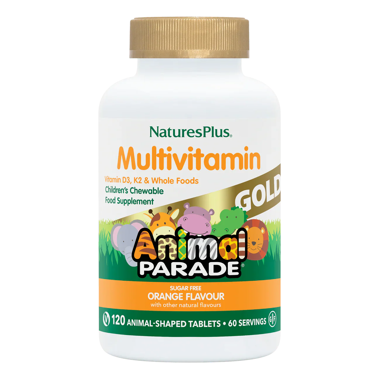 Natures Plus Animal Parade Gold Orange