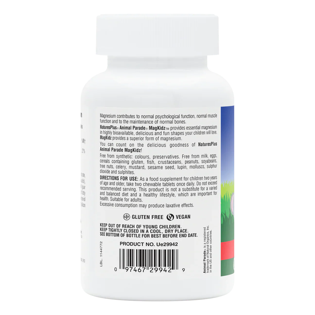Natures Plus Animal Parade Mag Kidz 90 Chewables