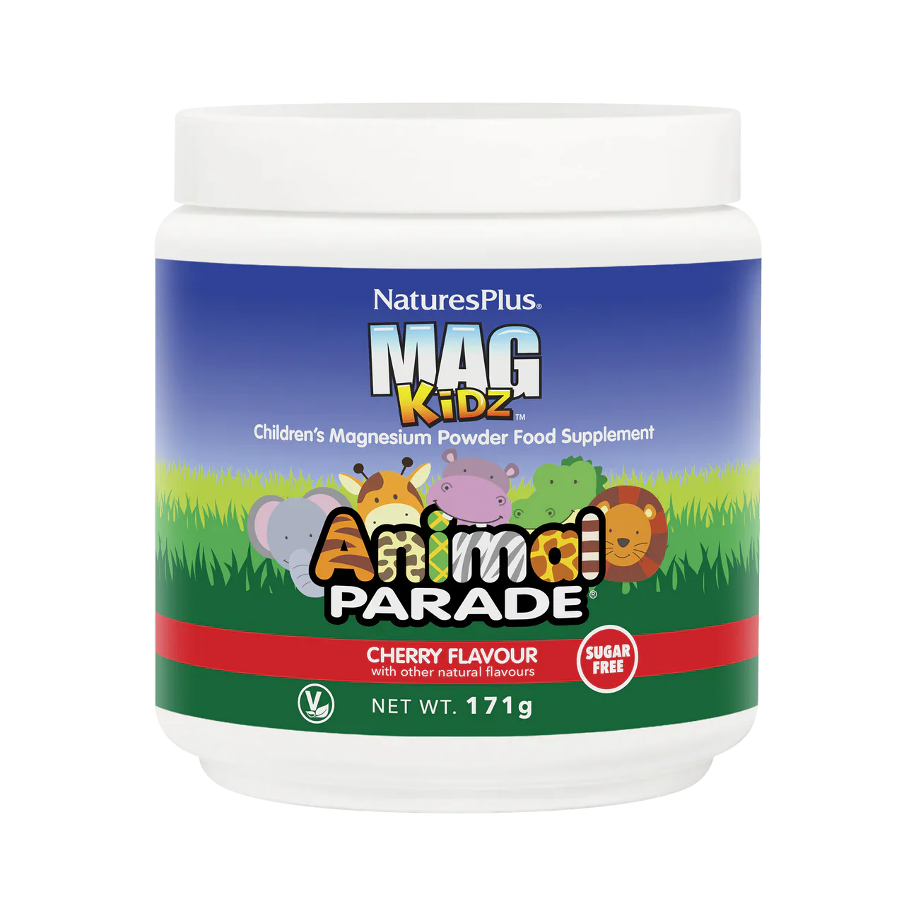 Natures Plus Animal Parade Mag Kidz Powder