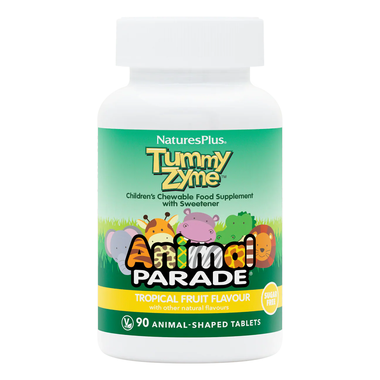 Natures Plus Animal Parade Tummy Zyme 90 Chewables