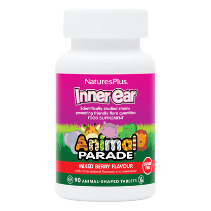 Natures Plus Animal Parade Inner Ear Support 90 Chewables
