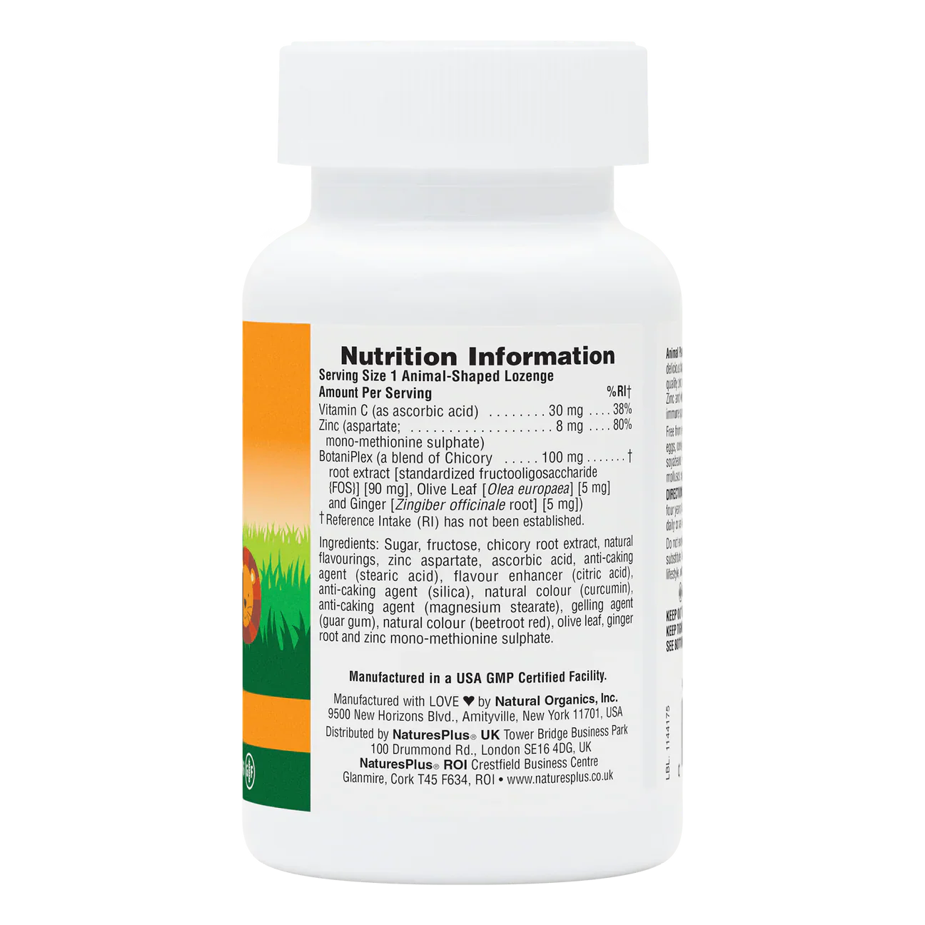 Natures Plus Animal Parade Kidzinc Lozenge 90 Chewables