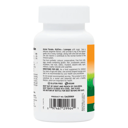Natures Plus Animal Parade Kidzinc Lozenge 90 Chewables