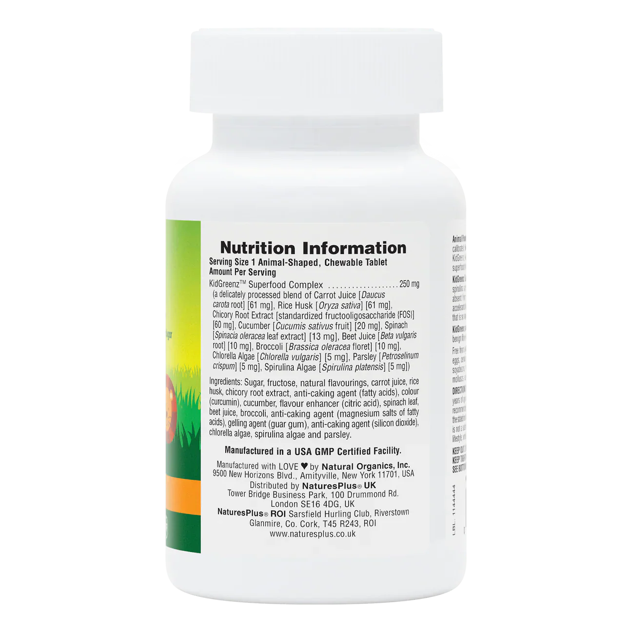 Natures Plus Animal Parade Kidgreenz 90 Chewables