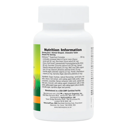 Natures Plus Animal Parade Kidgreenz 90 Chewables