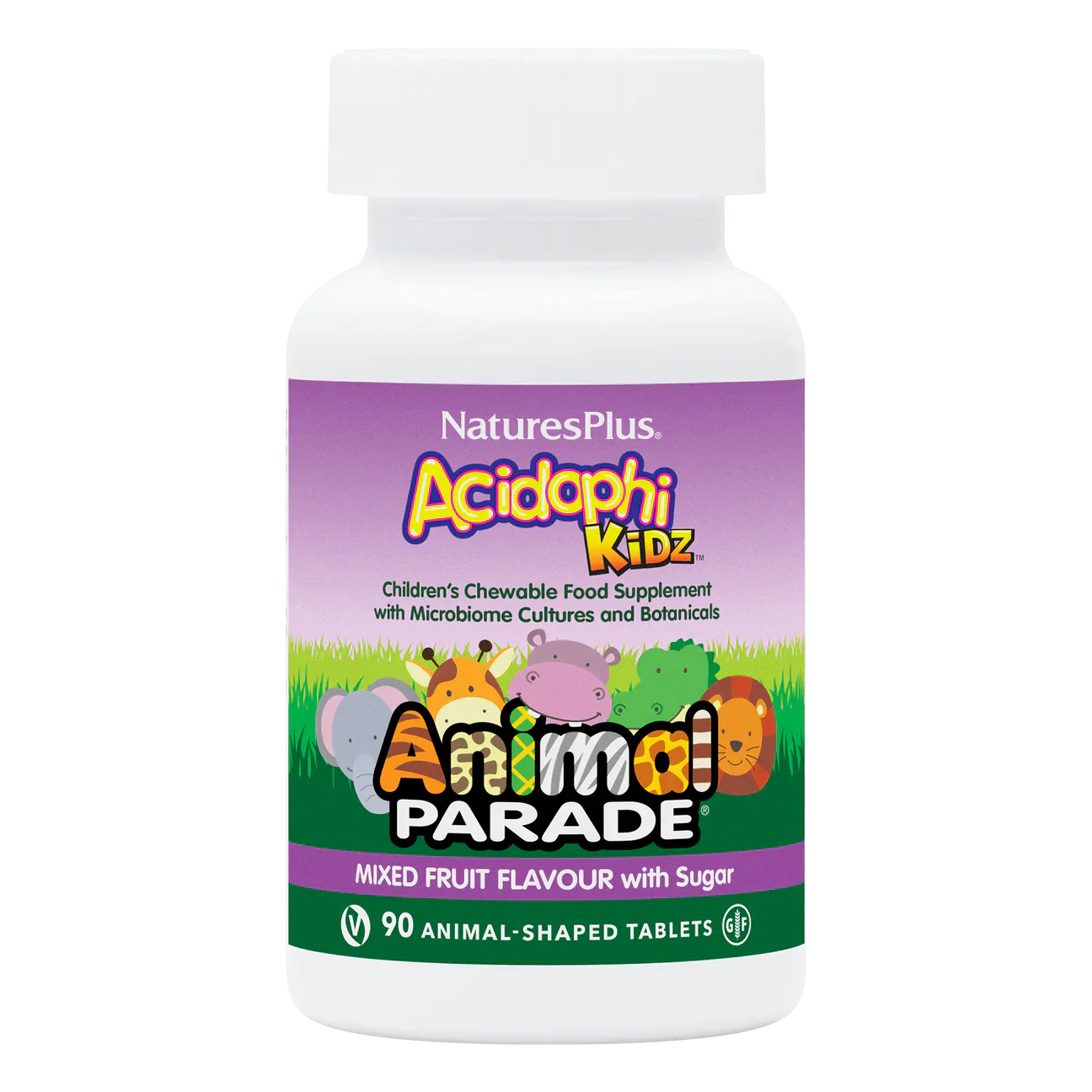 Natures Plus Animal Parade Acidophikidz 90 Chewables