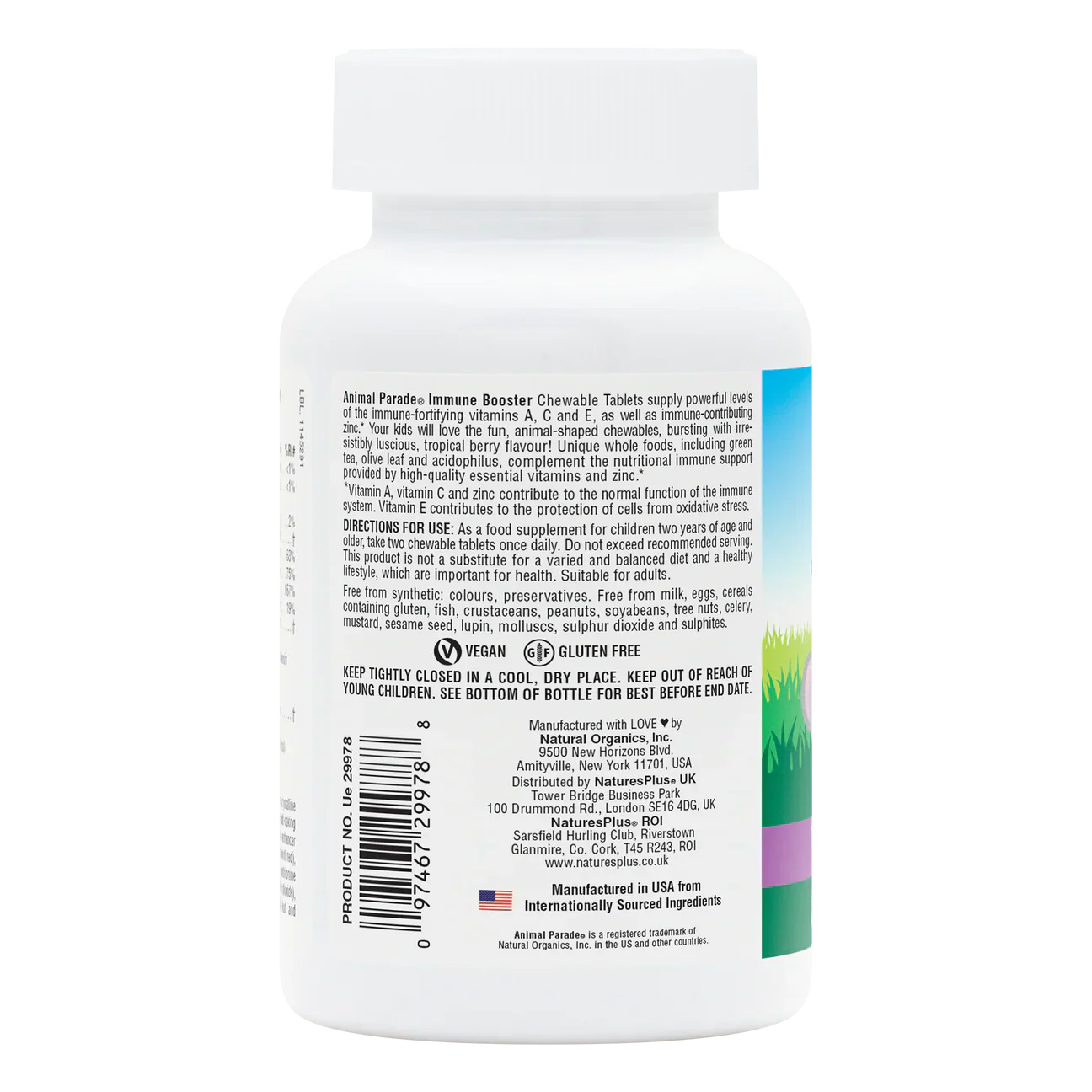 Natures Plus Animal Parade Immune Booster 90 Chewables