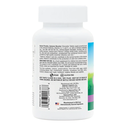 Natures Plus Animal Parade Immune Booster 90 Chewables