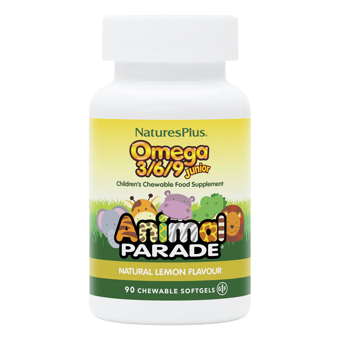 Natures Plus Animal Parade Omega 3/6/9 Junior 90 Softgels