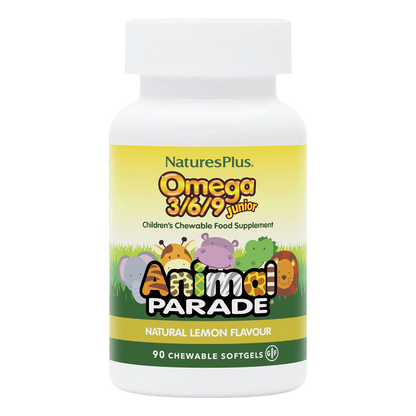 Natures Plus Animal Parade Omega 3/6/9 Junior 90 Softgels