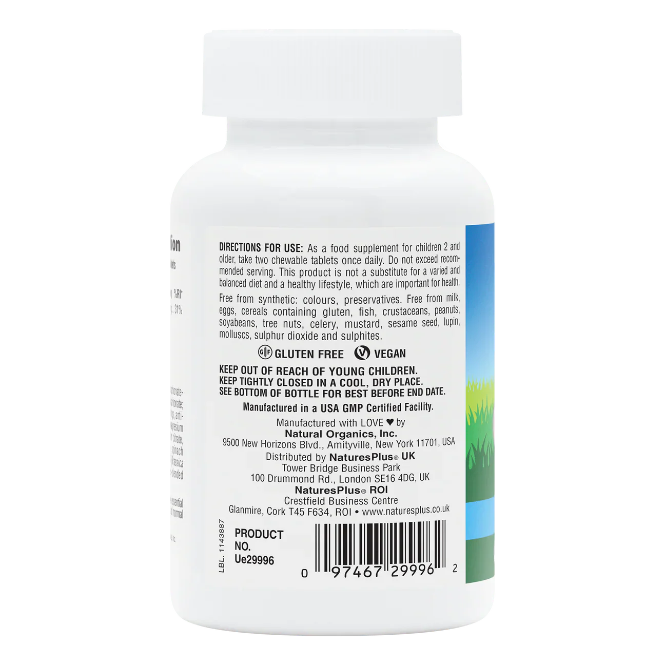 Natures Plus Animal Parade Calcium 90 Chewables