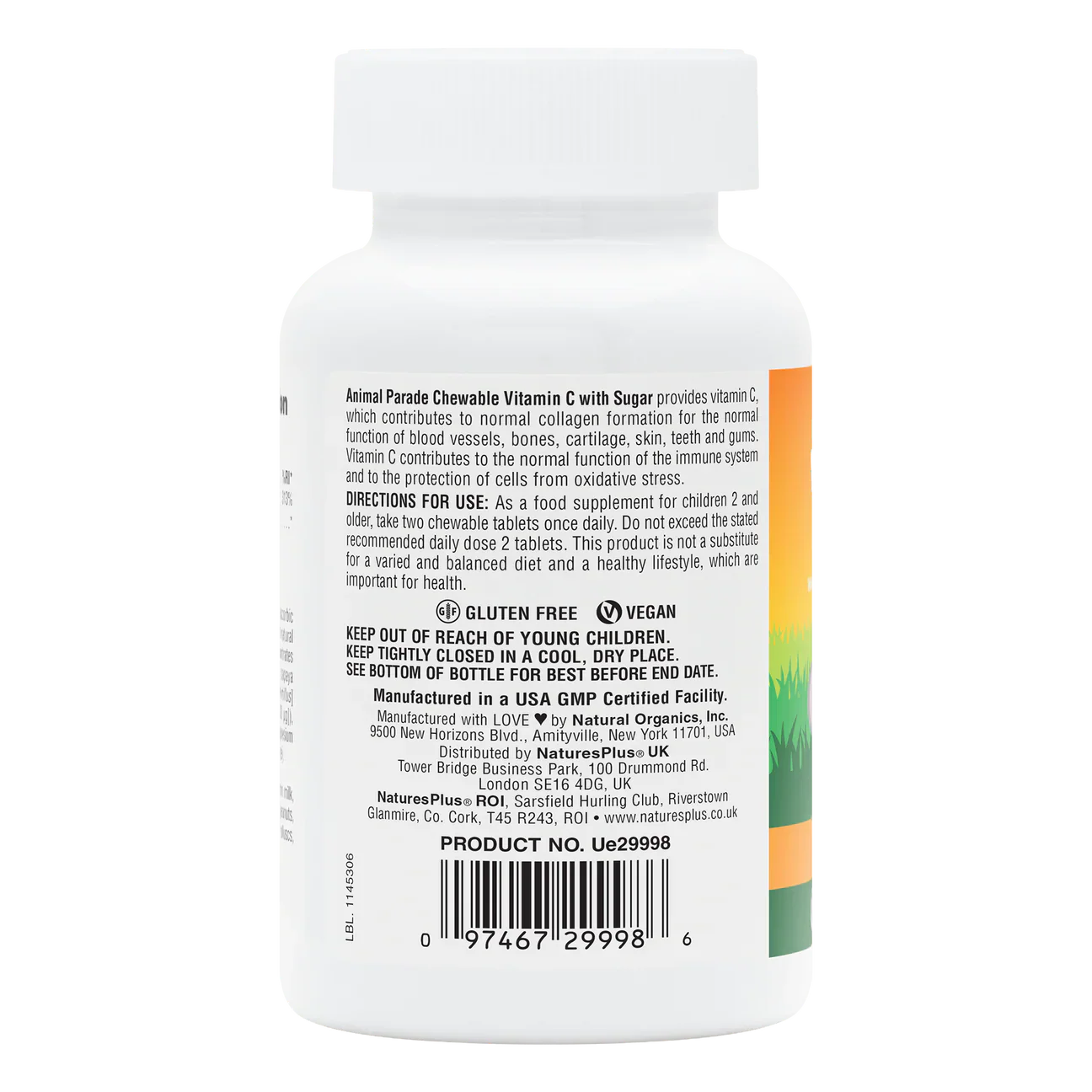 Natures Plus Animal Parade Vitamin C 90 Chewables