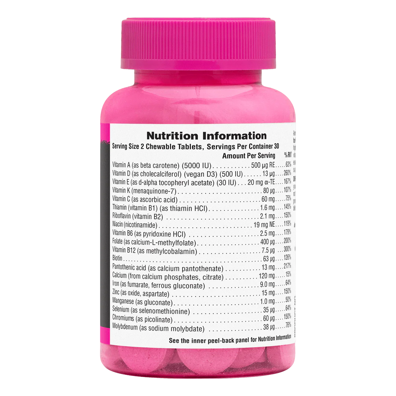 Natures Plus Power Teen (Hers) 60 Chewables