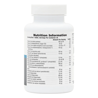 Natures Plus Journey His Multi 30 Tablets