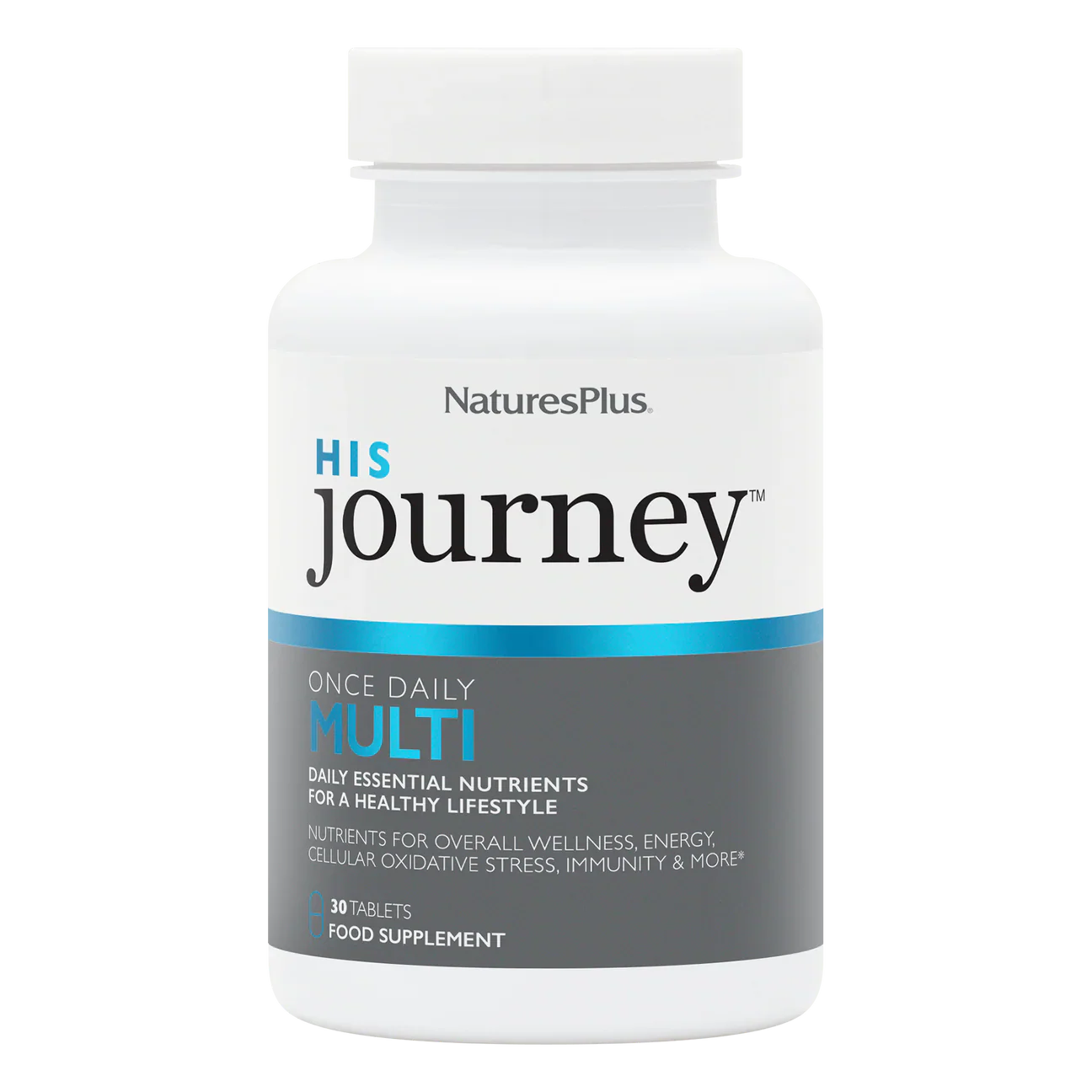 Natures Plus Journey His Multi 30 Tablets