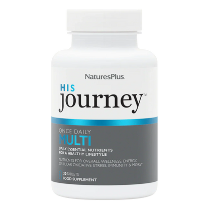Natures Plus Journey His Multi 30 Tablets