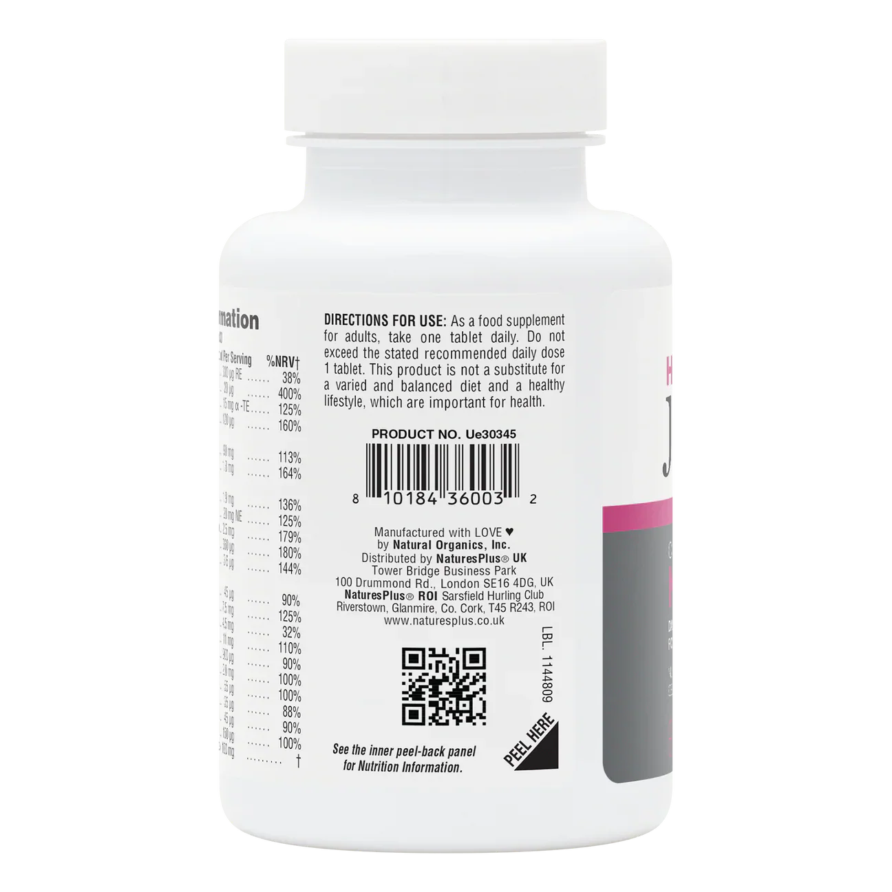 Natures Plus Journey Her Multi 30 Tablets