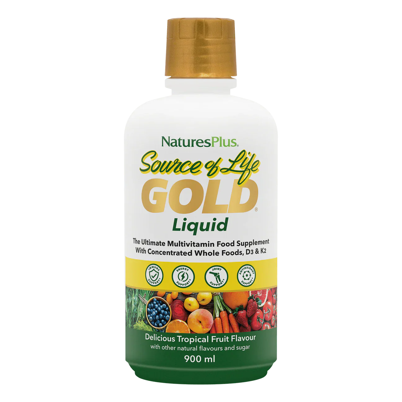 Natures Plus Source Of Life Gold Multi Vitaminamin Liquid