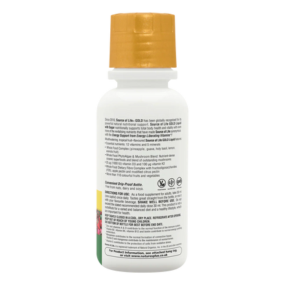 Natures Plus Source Of Life Gold Multi Vitaminamin Liquid