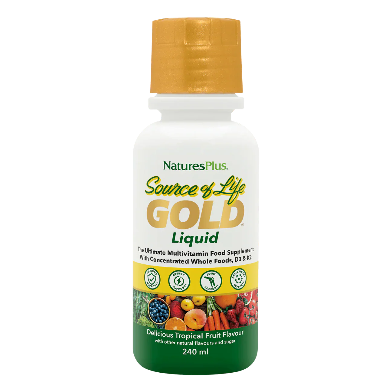 Natures Plus Source Of Life Gold Multi Vitaminamin Liquid