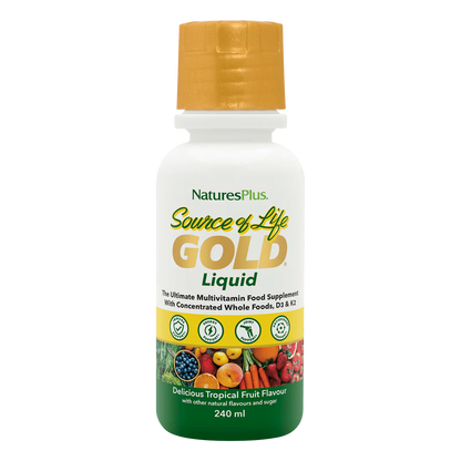 Natures Plus Source Of Life Gold Multi Vitaminamin Liquid