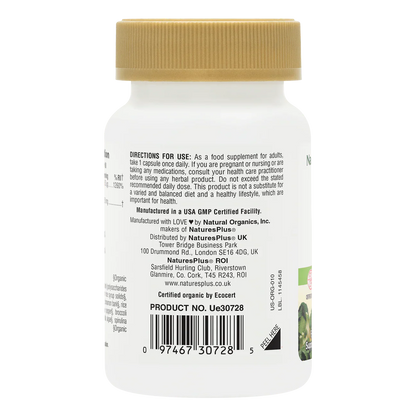 Natures Plus Source Of Life Garden Organic Vitamin D3 2500Iu 60 Capsules