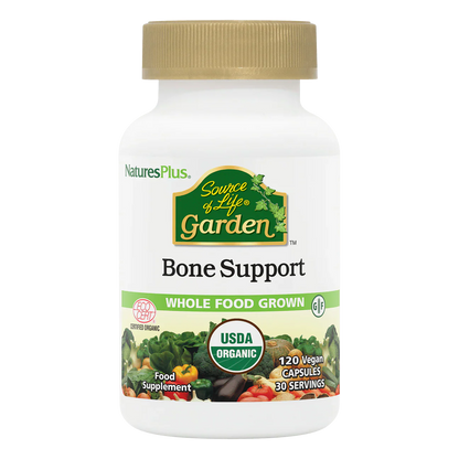 Natures Plus Source Of Life Garden Organic Bone Support 120 Capsules