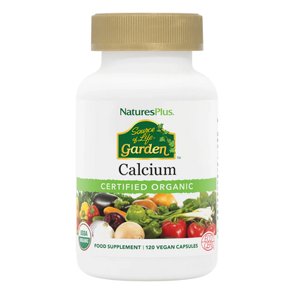 Natures Plus Source Of Life Garden Organic Calcium 1000mg 120 Capsules