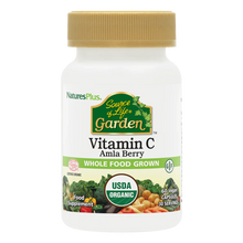Natures Plus Source Of Life Garden Organic Vitamin C 500mg 60 Capsules