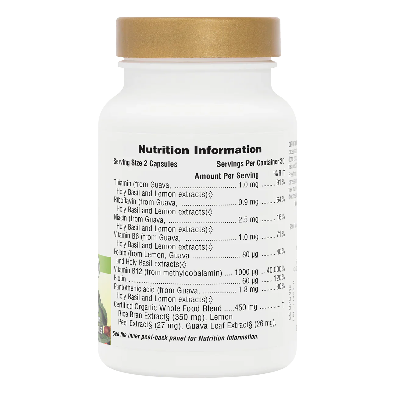 Natures Plus Source Of Life Garden Organic Vitamin B-12 1000mcg 60 Capsules